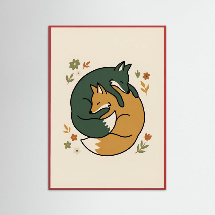 Red Wood Feline Harmony