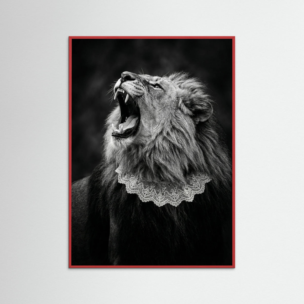 Red Wood Feline Roar