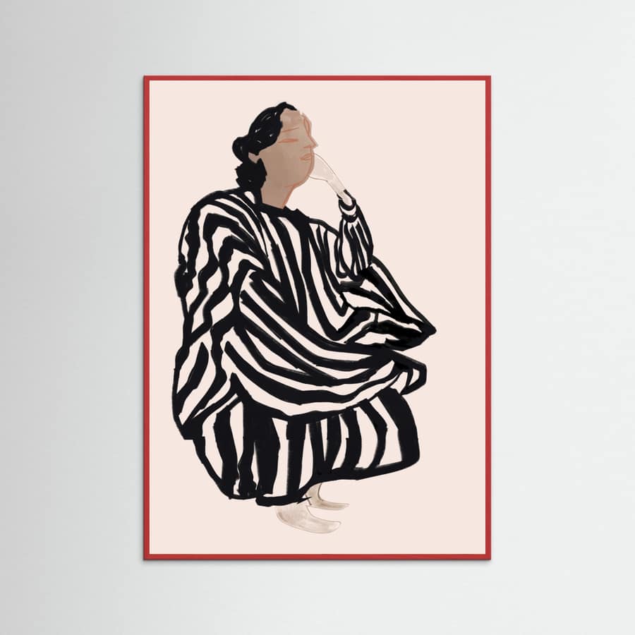 Female Figure 1 Poster – poster and art print