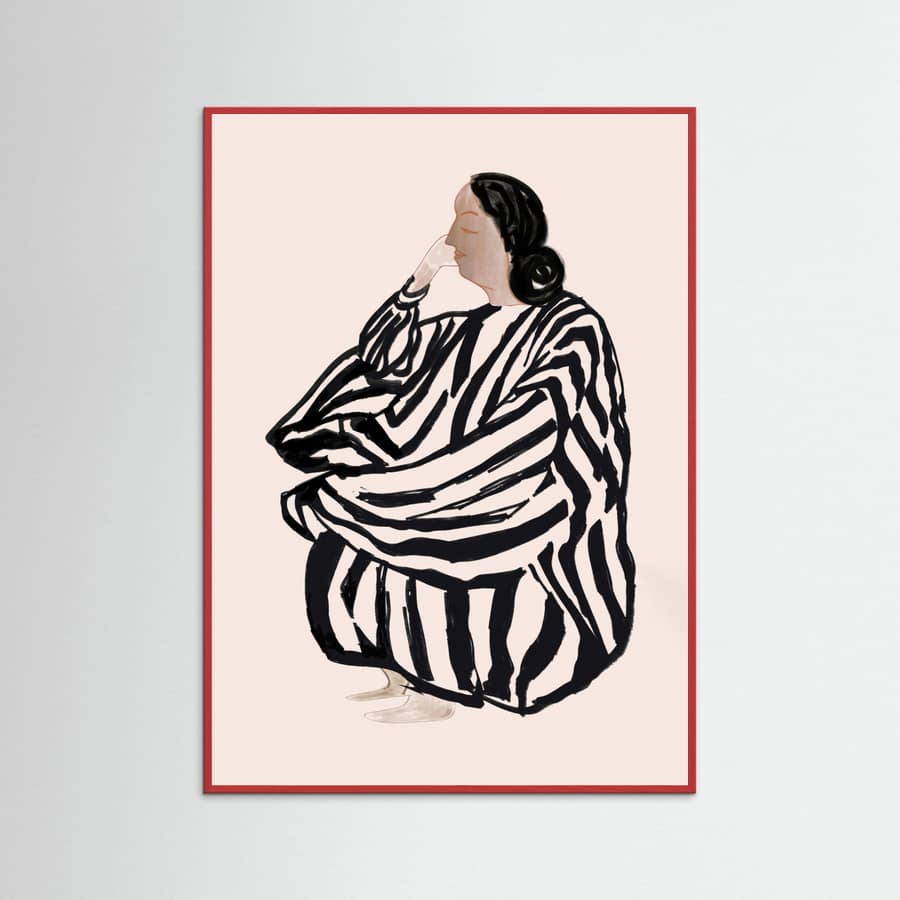 Female Figure 1 Poster – poster and art print