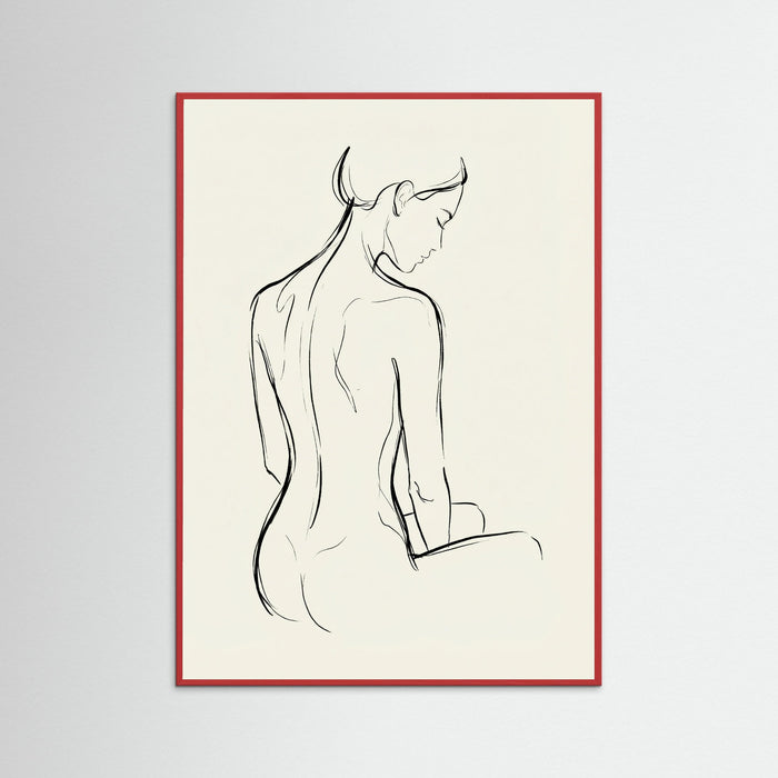 Red Wood Feminine Form