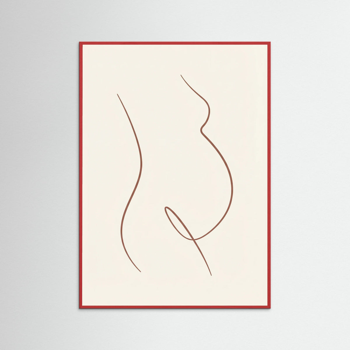 Red Wood Feminine Forms