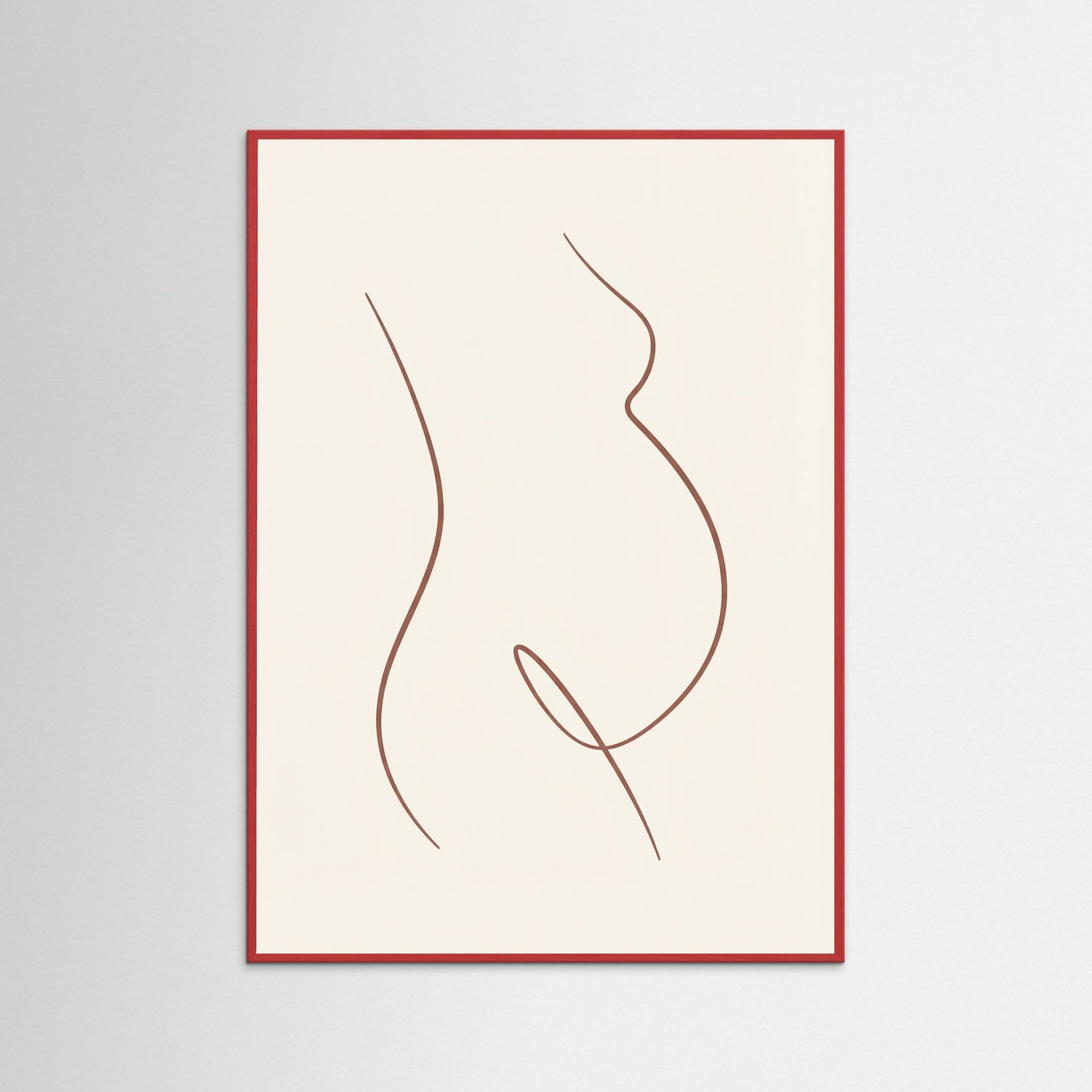Red Wood Feminine Forms