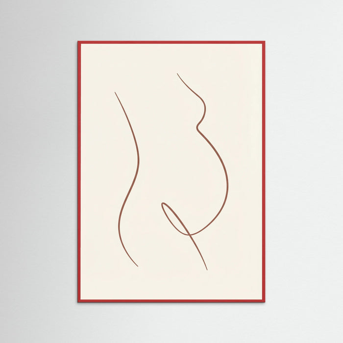 Red Wood Feminine Forms