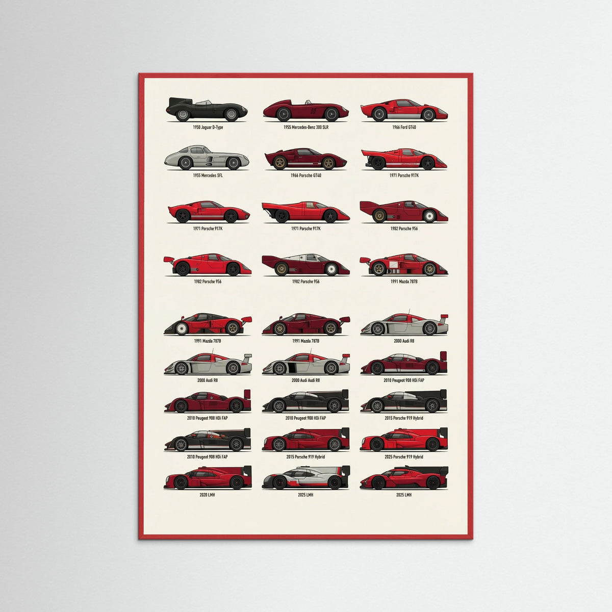 Red Wood Ferrari Lineage