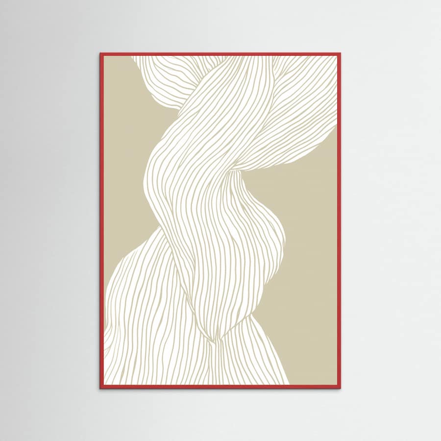 Fibers No 3 Poster – poster and art print