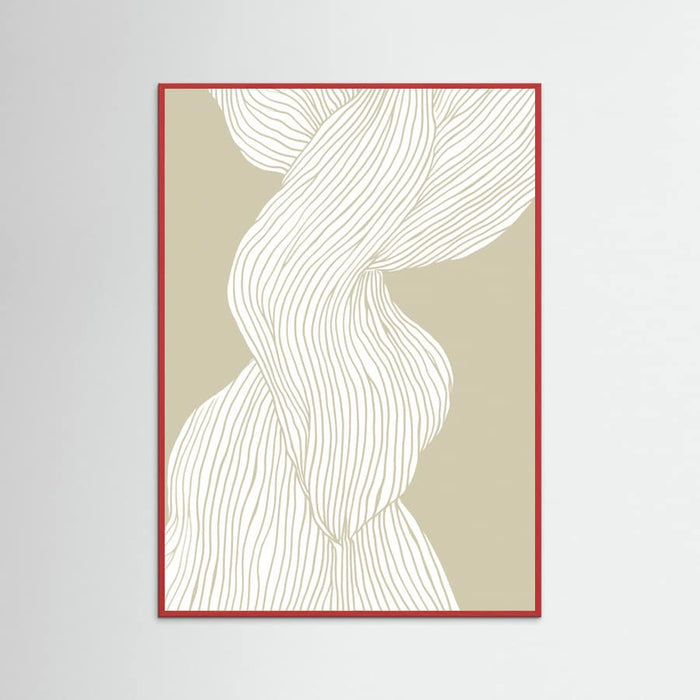 Fibers No 3 Poster – poster and art print