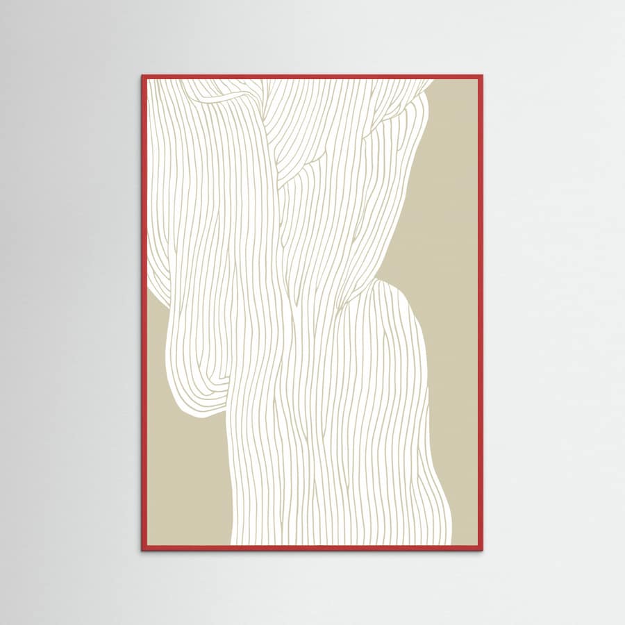 Fibers No 5 Poster – Poster und Kunstdruck