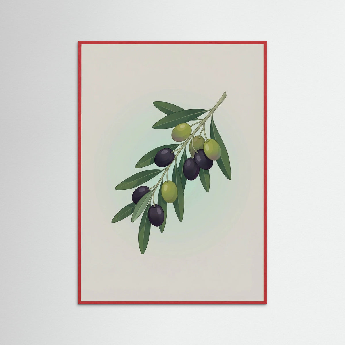 Red Wood Fig Branch in Vase