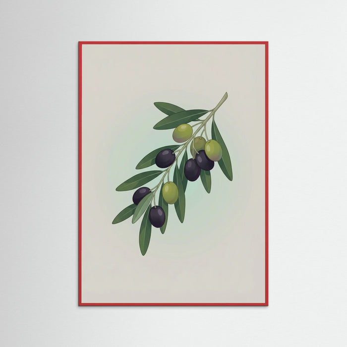 Red Wood Fig Branch in Vase