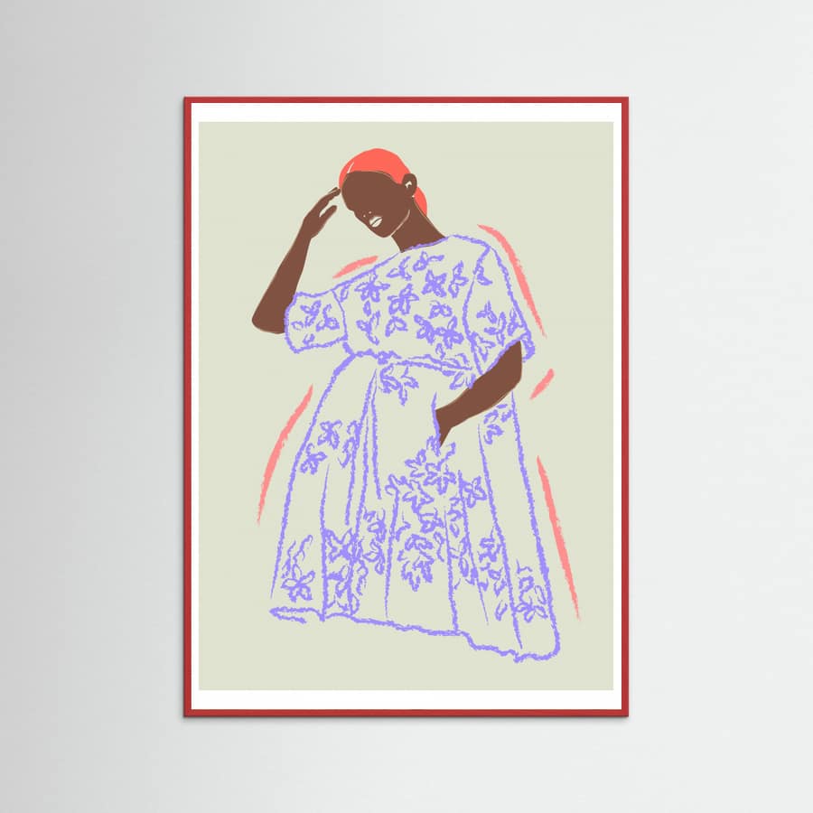 Plakat Figurativelineno01 – plakat i druk artystyczny