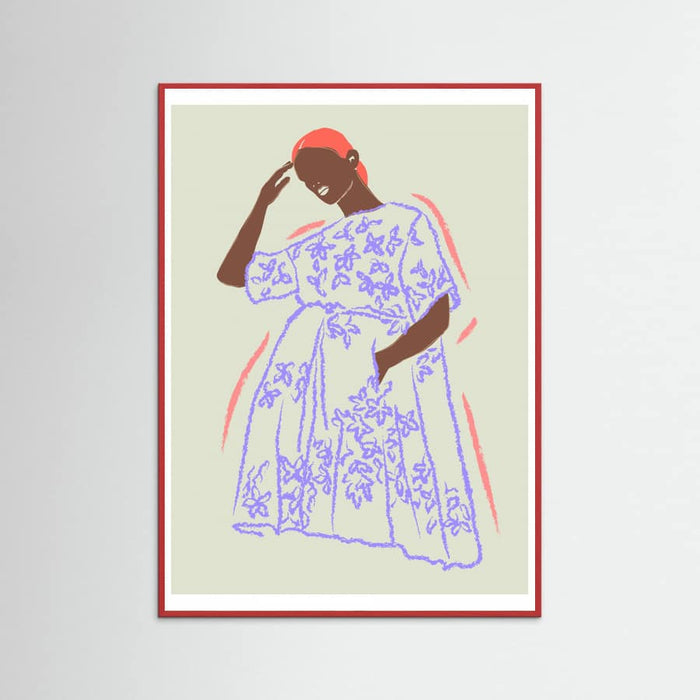 Plakat Figurativelineno01 – plakat i druk artystyczny