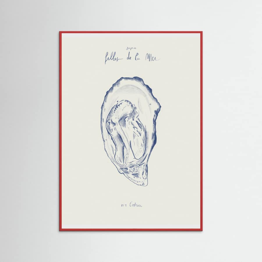 Filles de la mer n.1 - L’ostrica Poster – plakat og kunsttryk