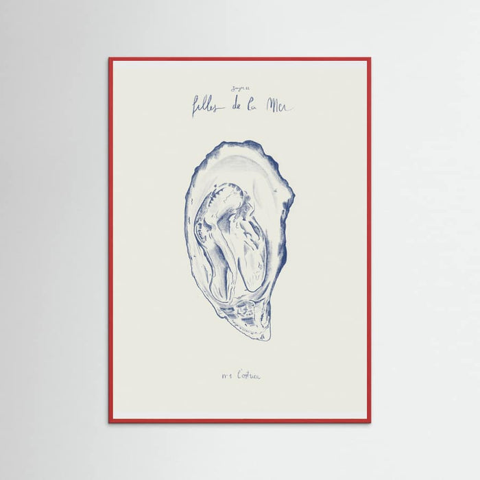 Filles de la mer n.1 - L’ostrica Poster – plakat og kunsttryk