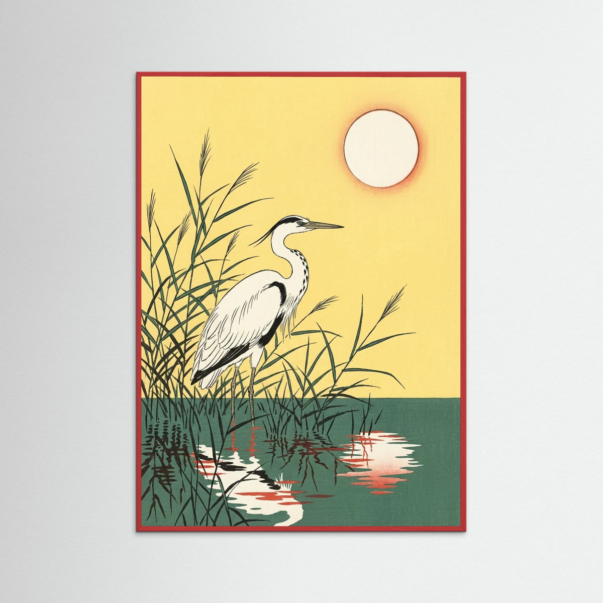 Red Wood Floral Flight