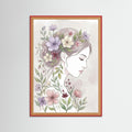 Red Wood Floral Muse