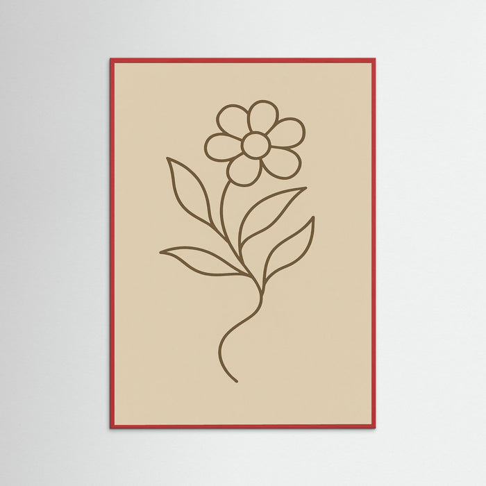 Red Wood Floral line
