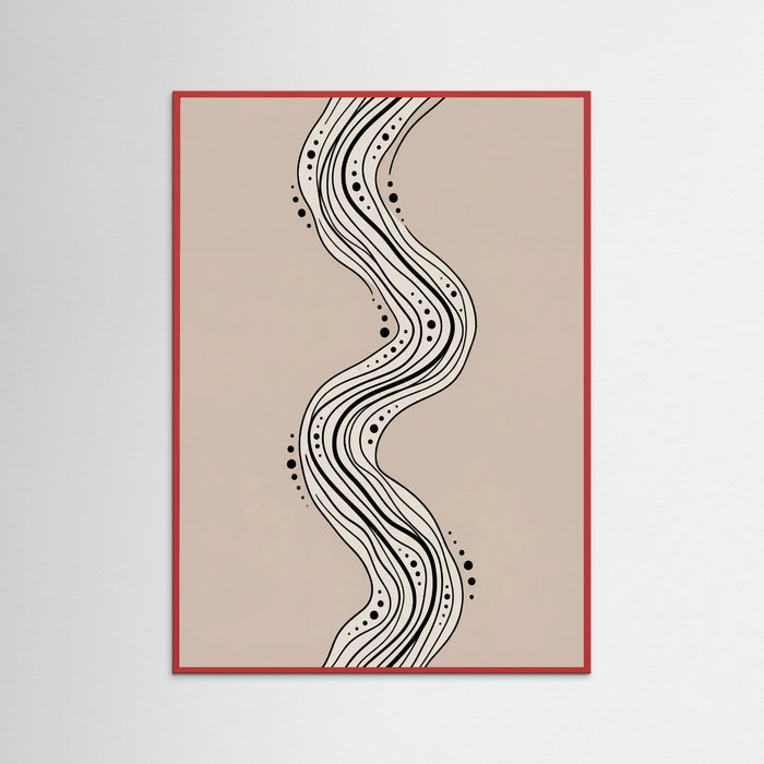 Red Wood Flowing Connections