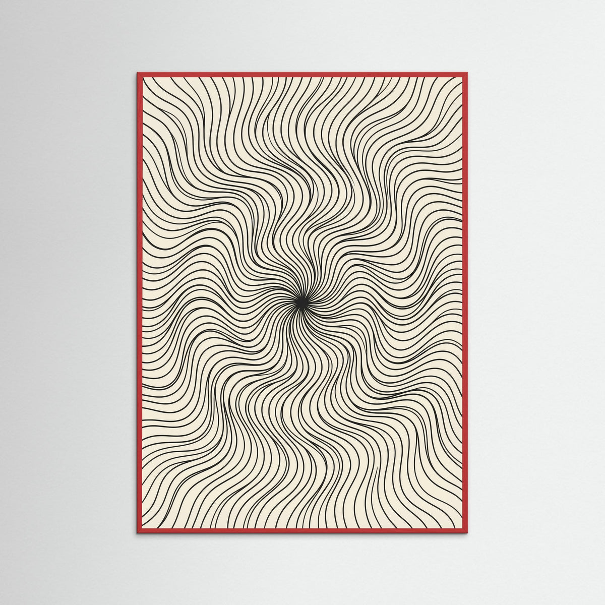 Red Wood Flowing Embrace