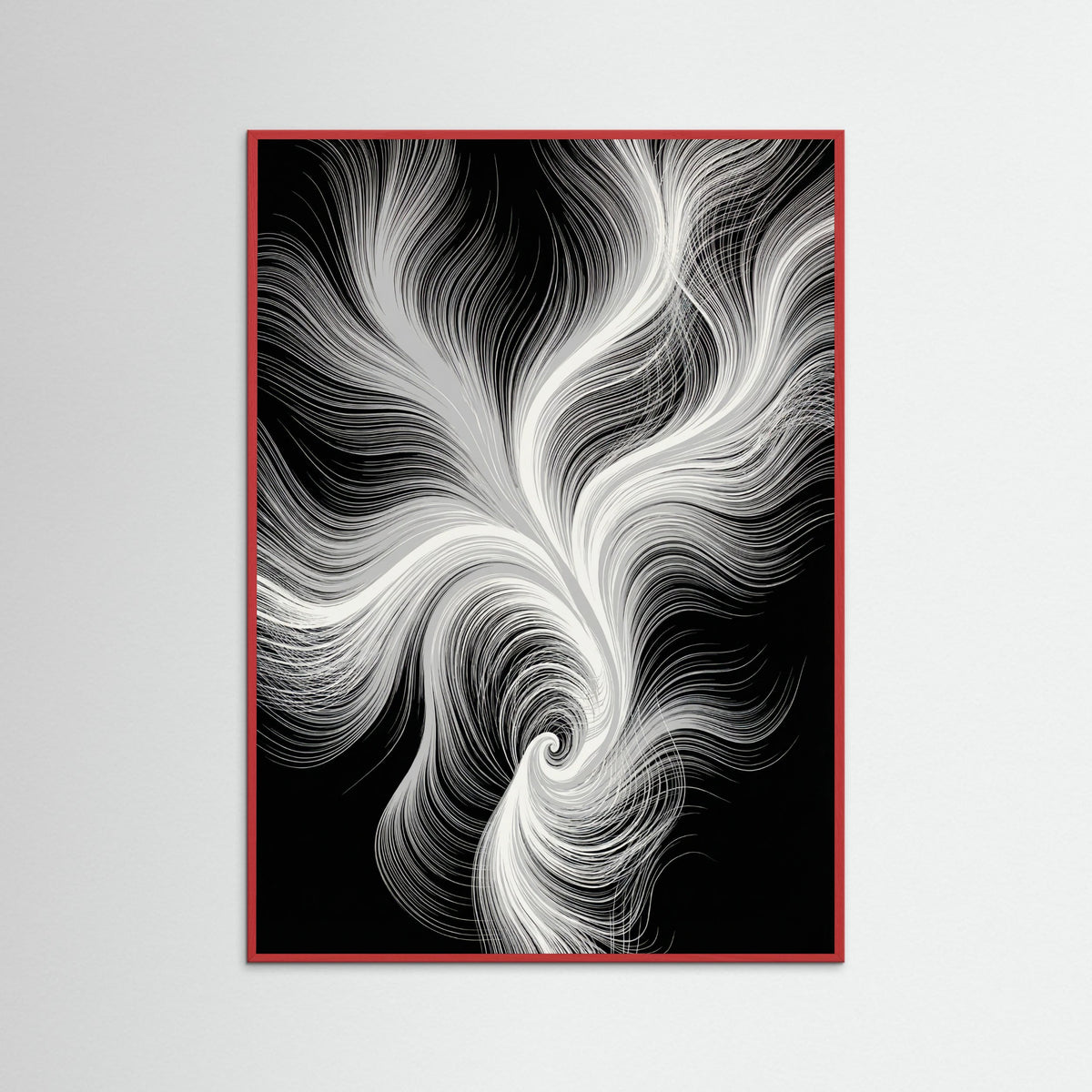 Red Wood Flowing Serenity