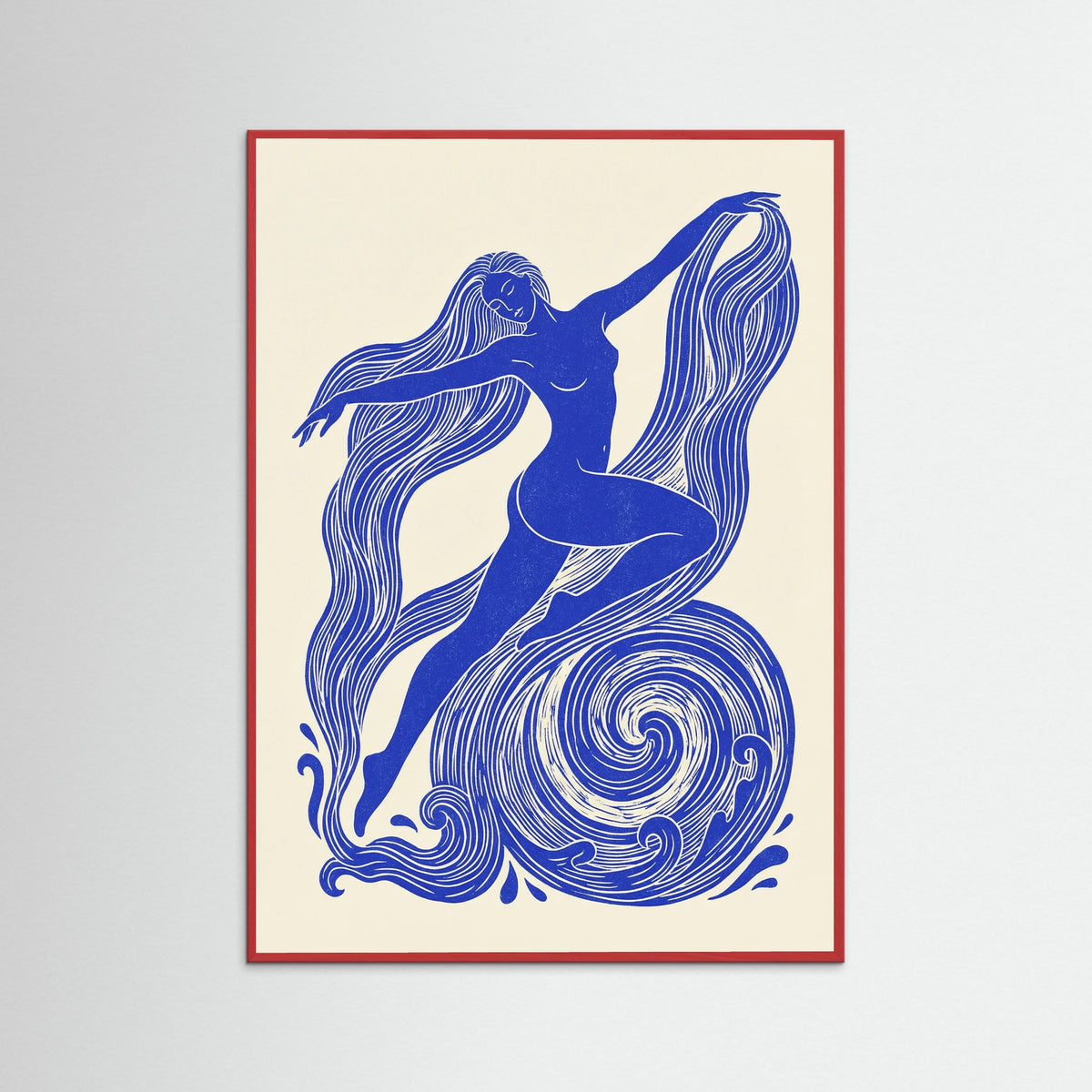 Red Wood Fluid Connection