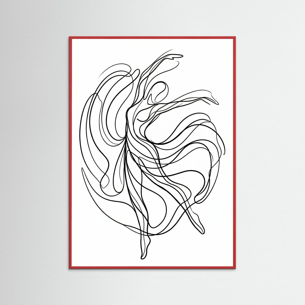 Red Wood Fluid Embrace