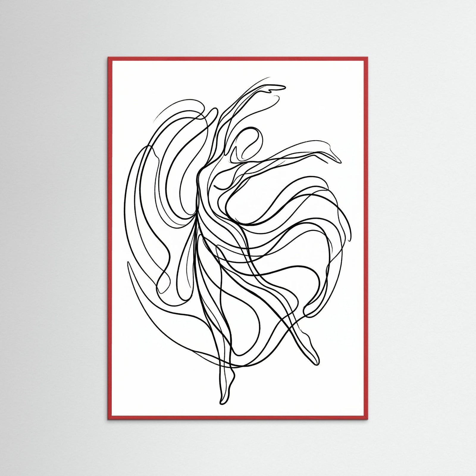 Red Wood Fluid Embrace