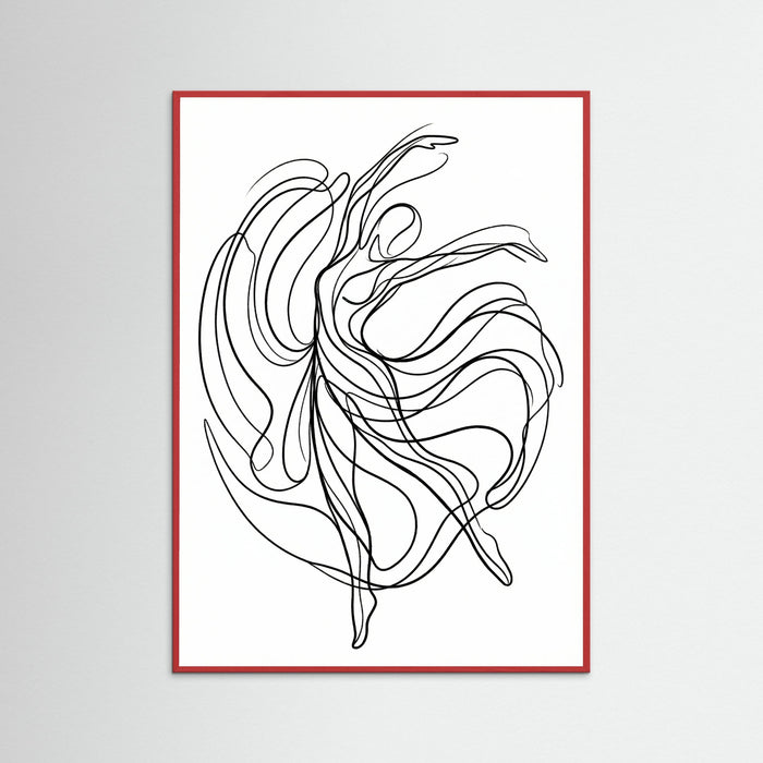 Red Wood Fluid Embrace