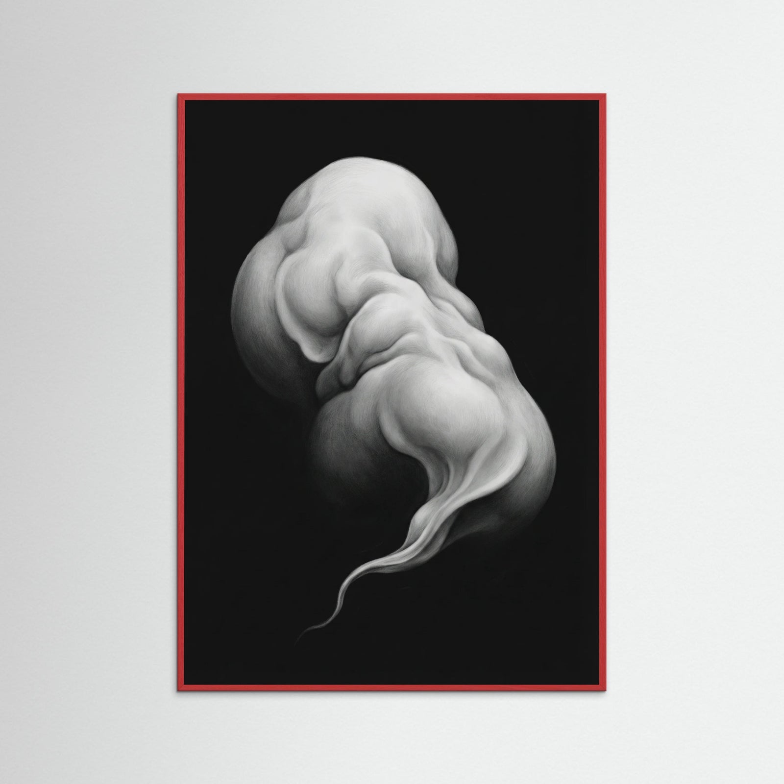 Red Wood Fluid Forms