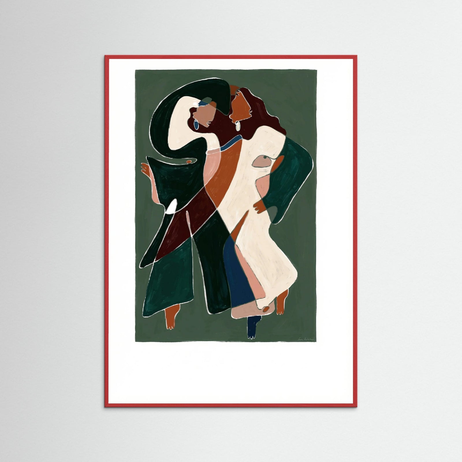 Red Wood Fluid Grace