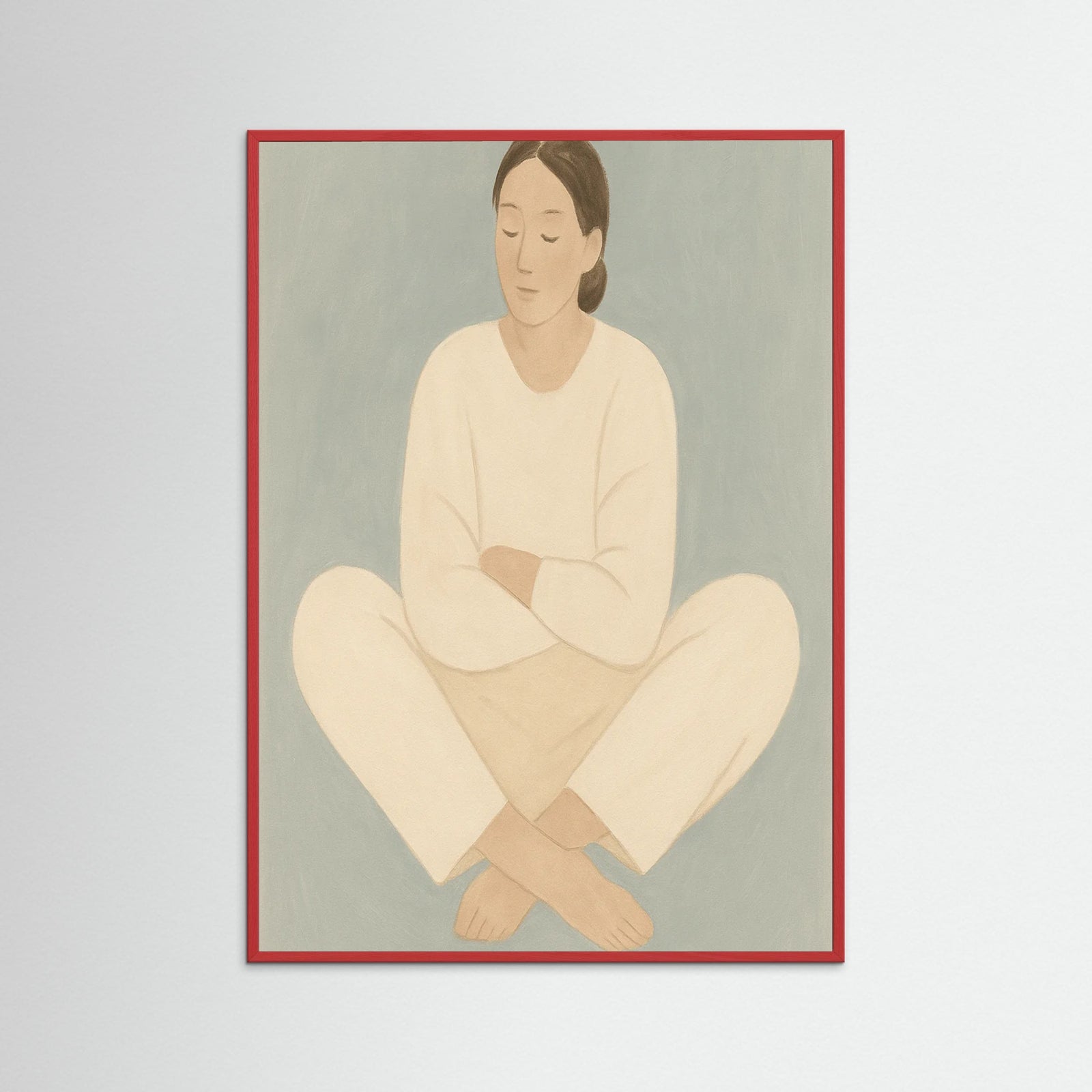 Red Wood Folded Grace