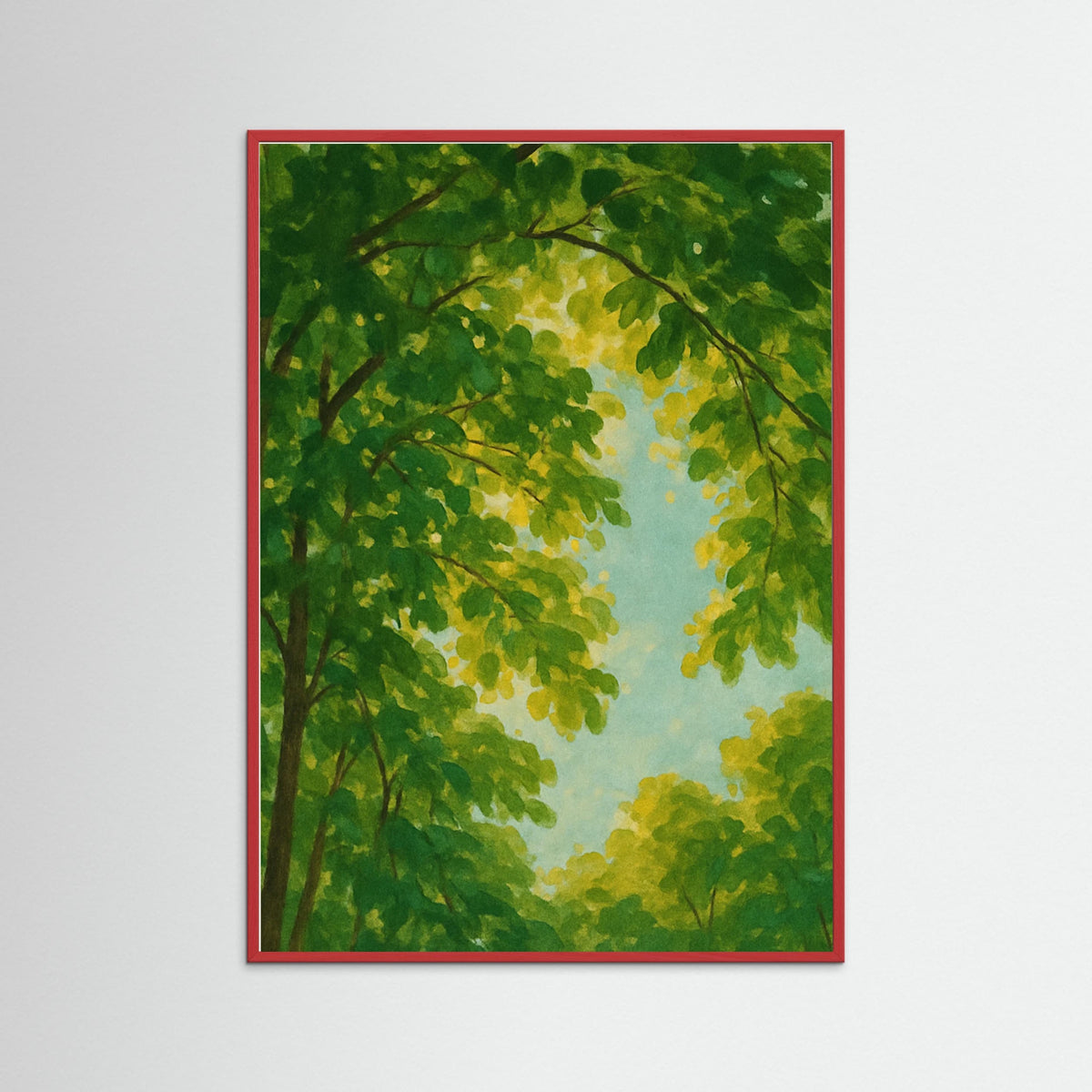 Red Wood Forest Canopy