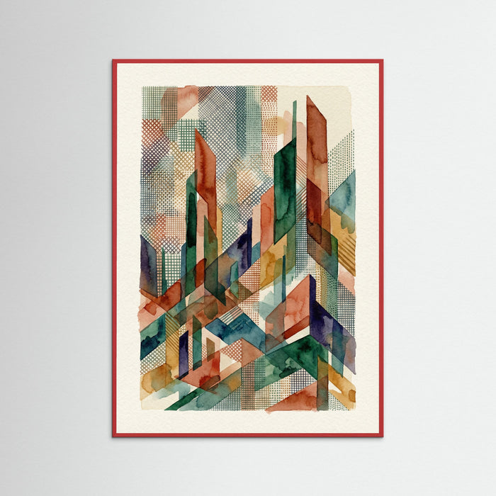 Red Wood Fragmented Coastline