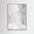 Red Wood Frozen Calm