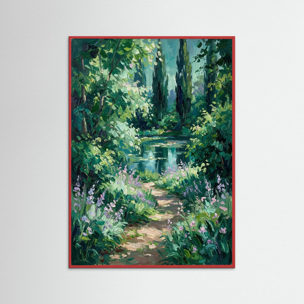 Red Wood Garden Serenity