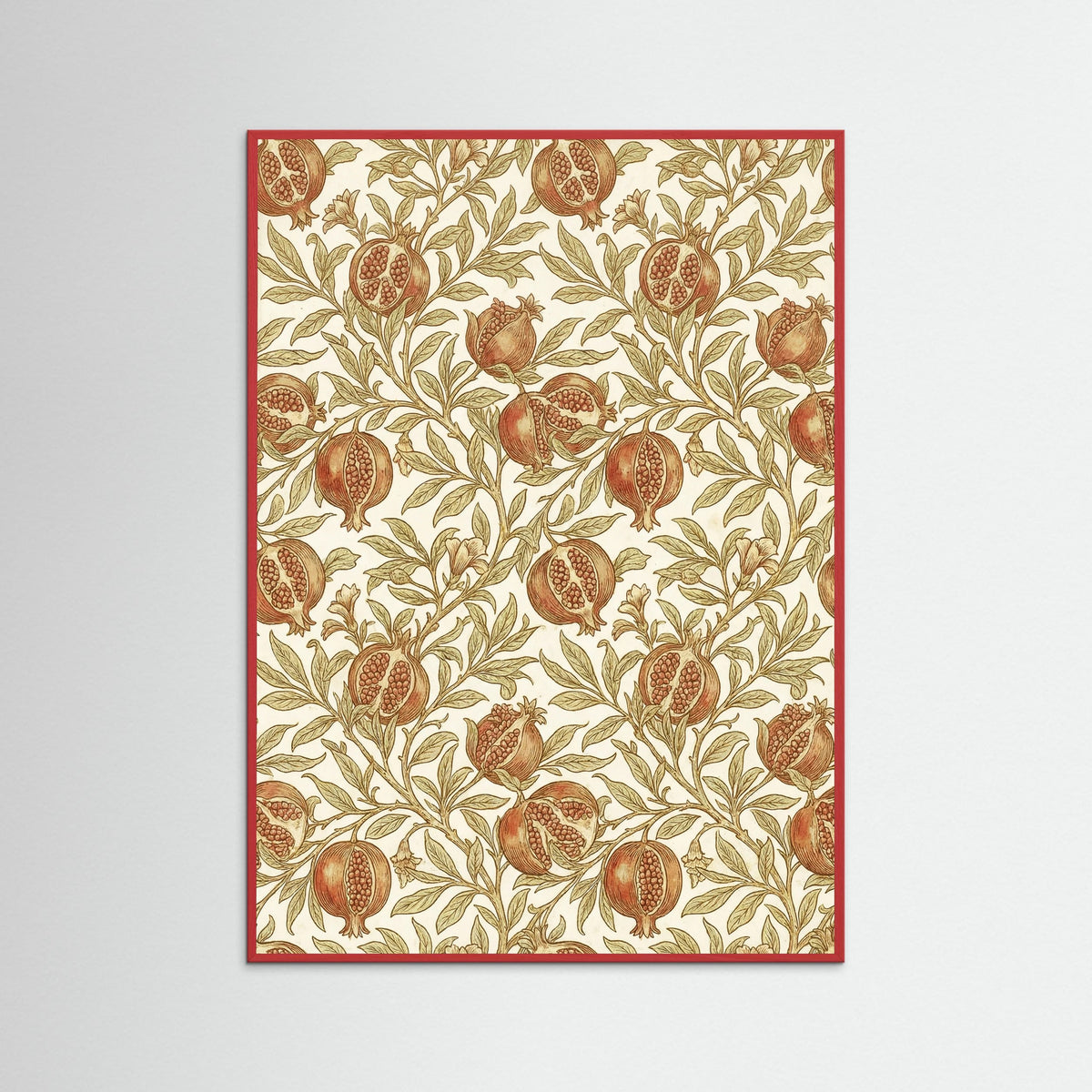 Red Wood Garden Tulip Study