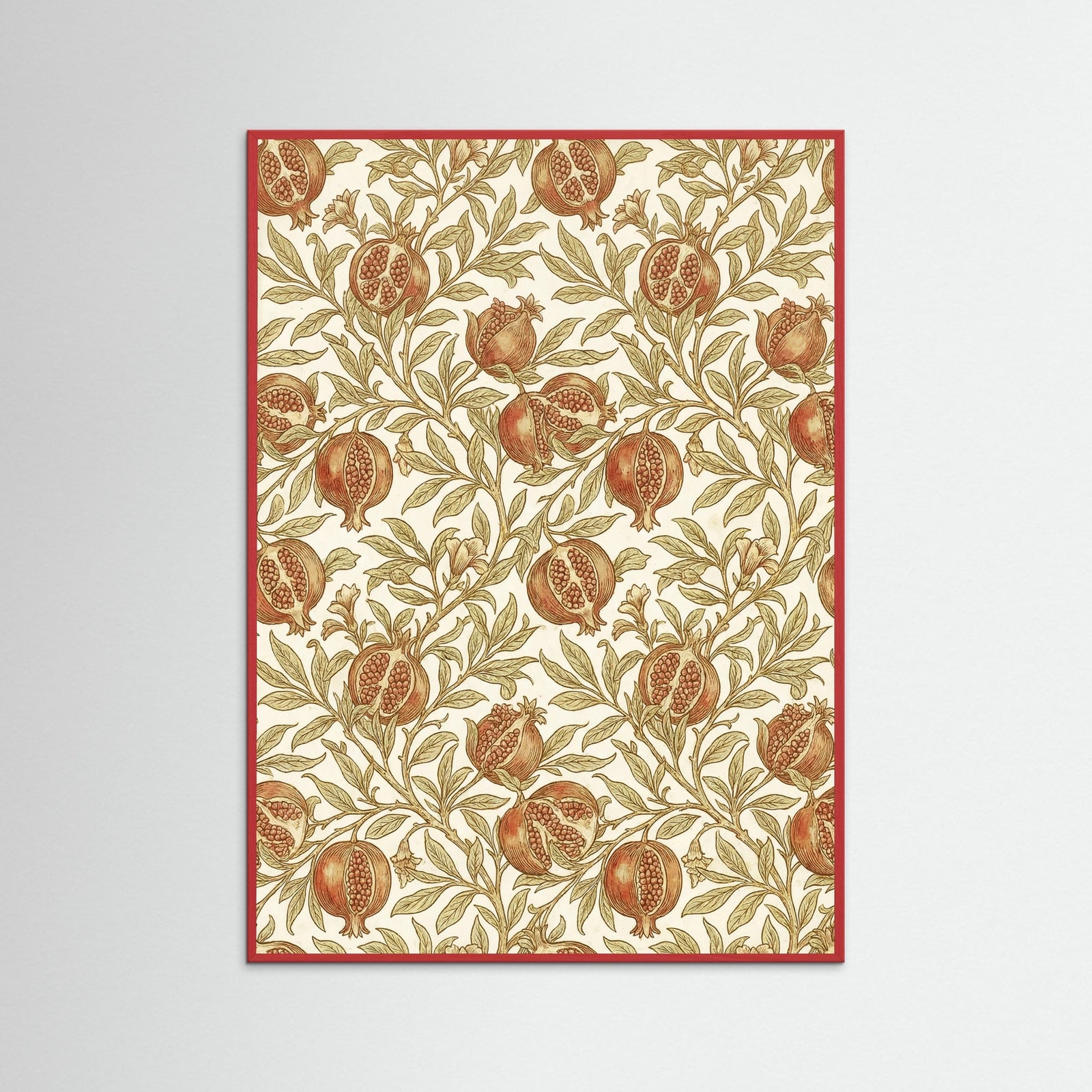 Red Wood Garden Tulip Study