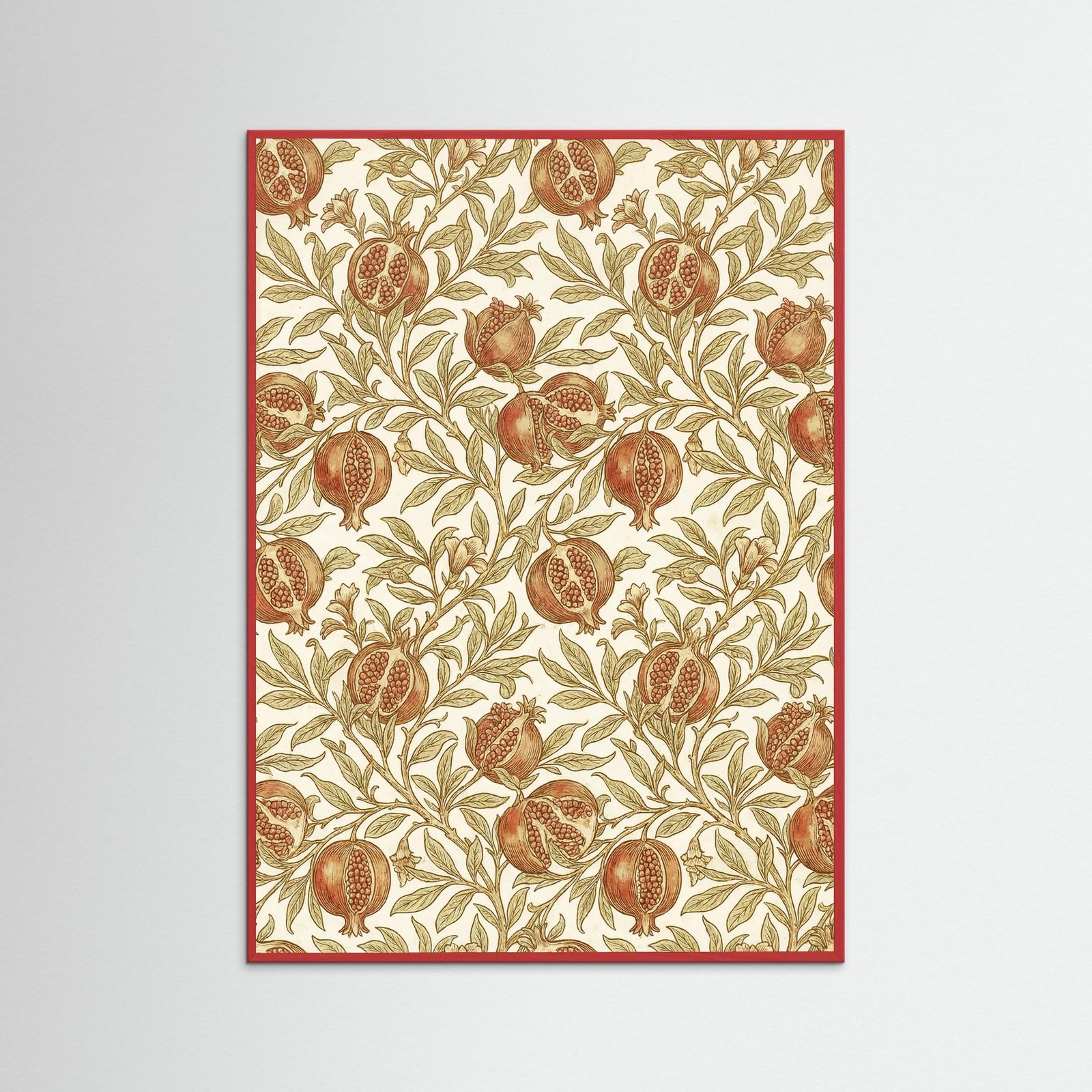 Red Wood Garden Tulip Study