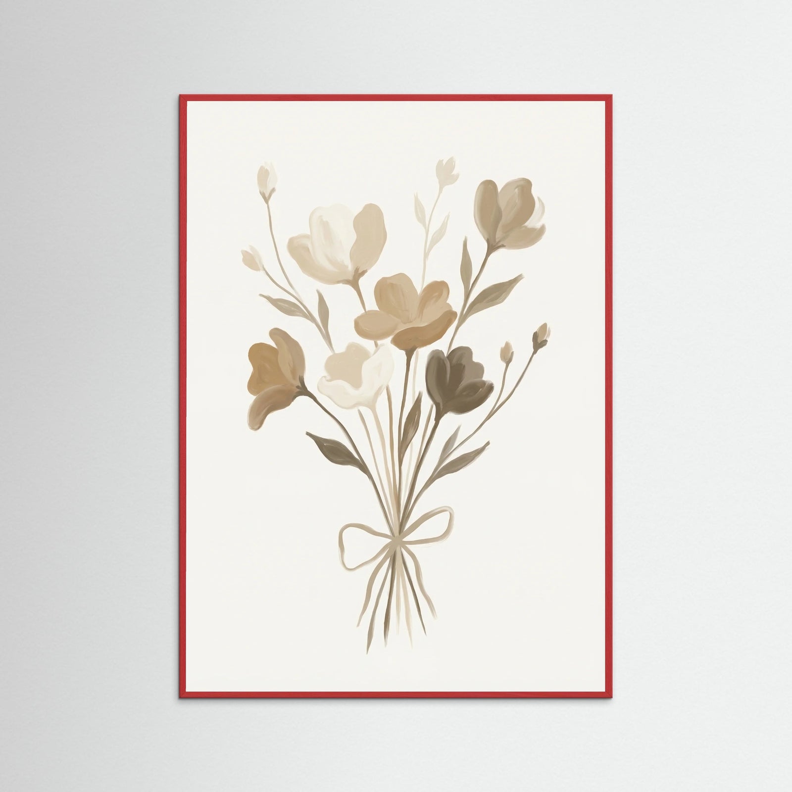 Red Wood Gentle Blooms