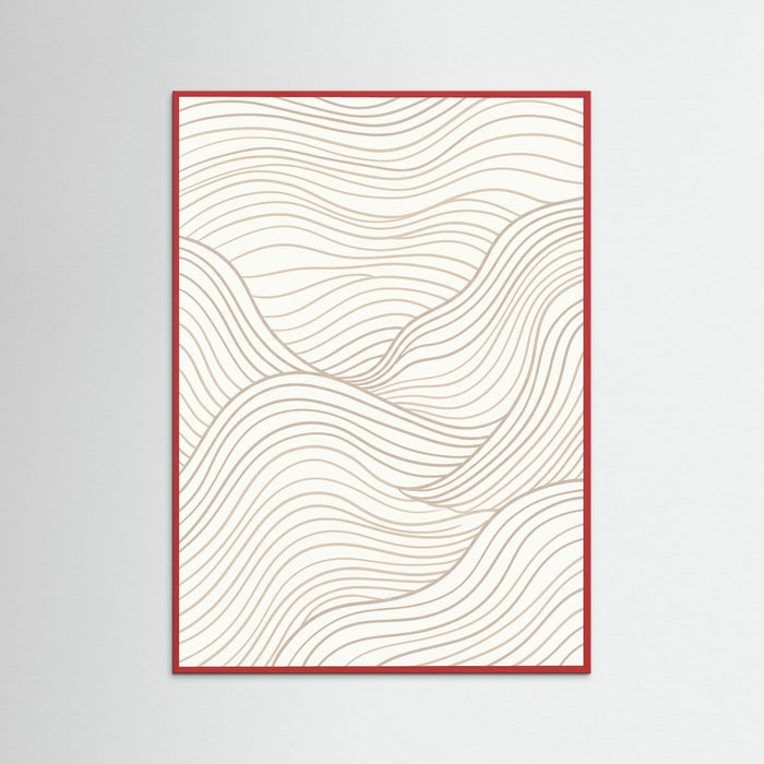 Red Wood Gentle Curves