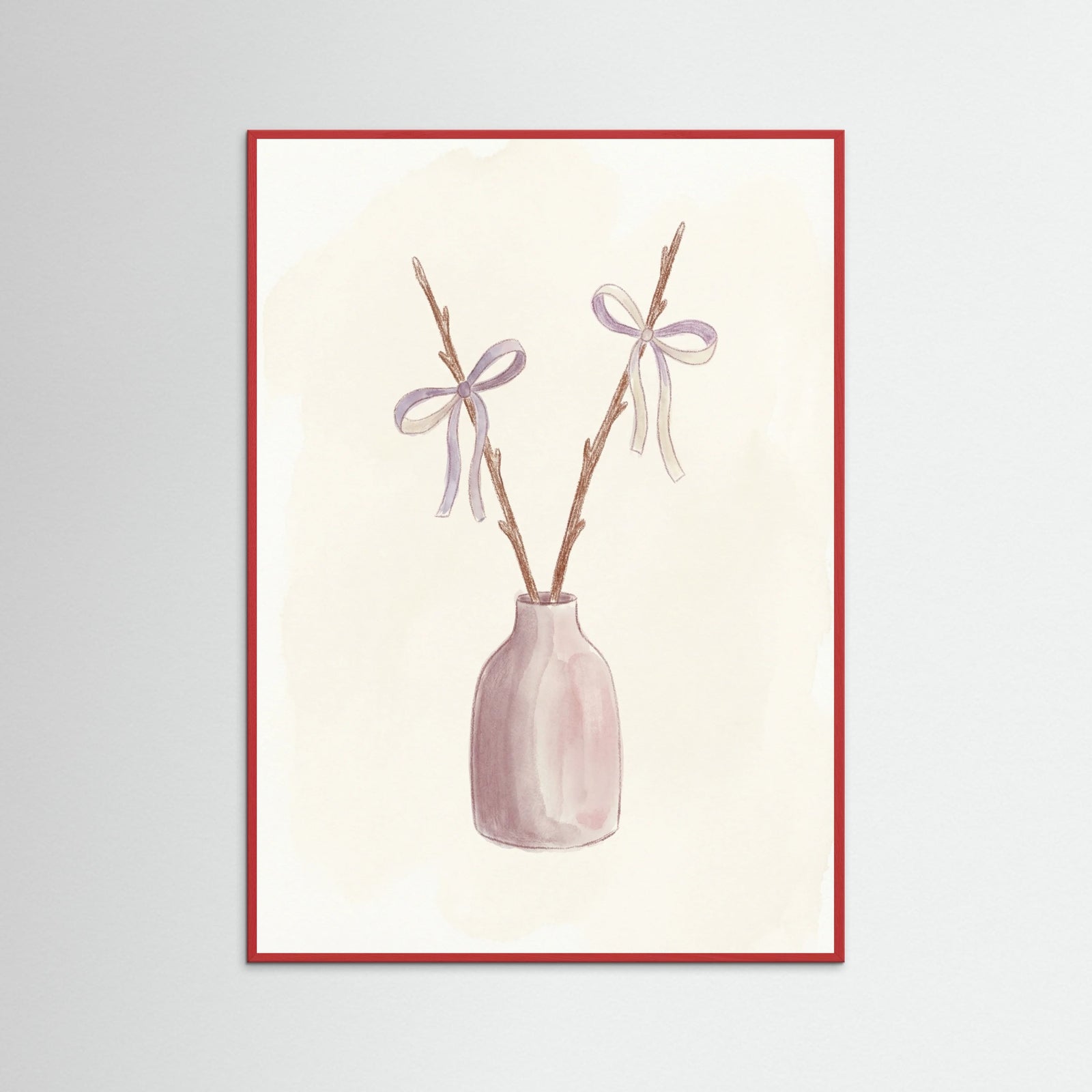 Red Wood Gentle Gaze