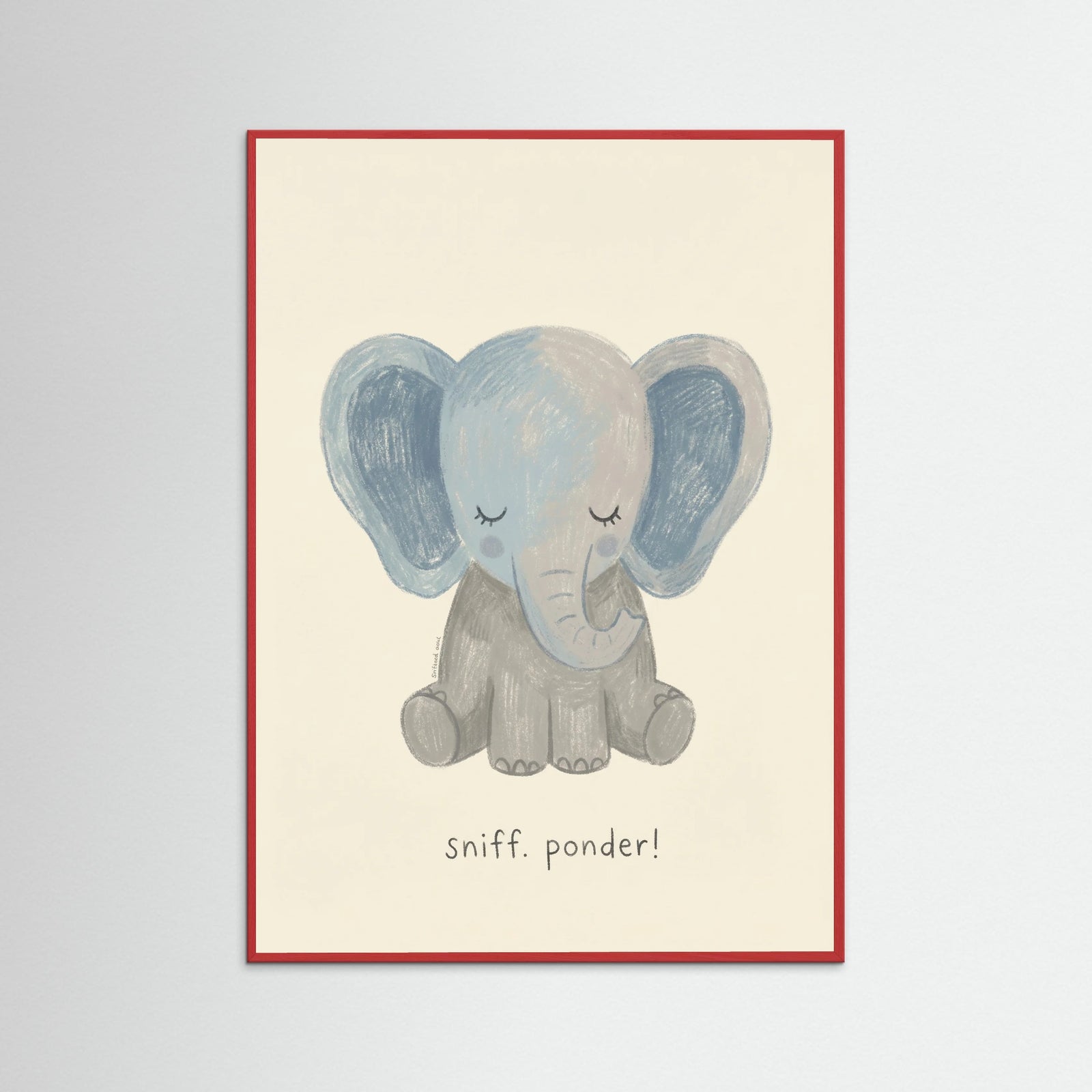 Red Wood Gentle Lion Cub