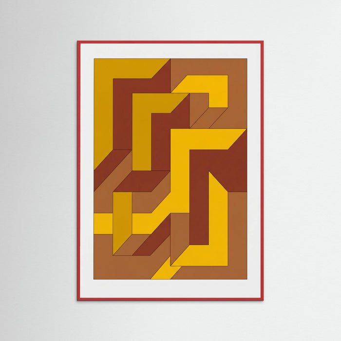 Red Wood Geometric Progression