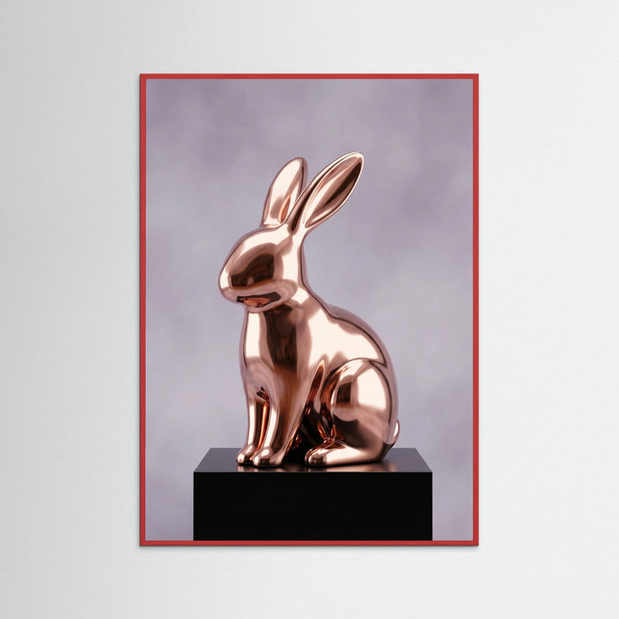 Red Wood Gilded Playmate