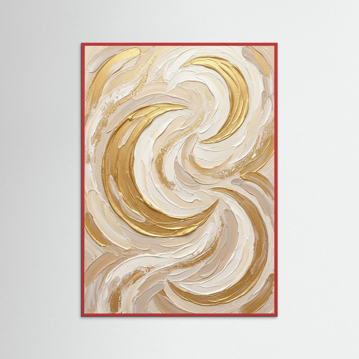 Red Wood Gilded Serenity