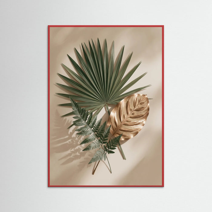 Red Wood Gilded Tropics