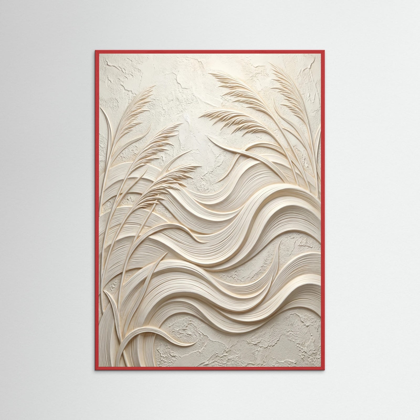 Red Wood Ginkgo Relief