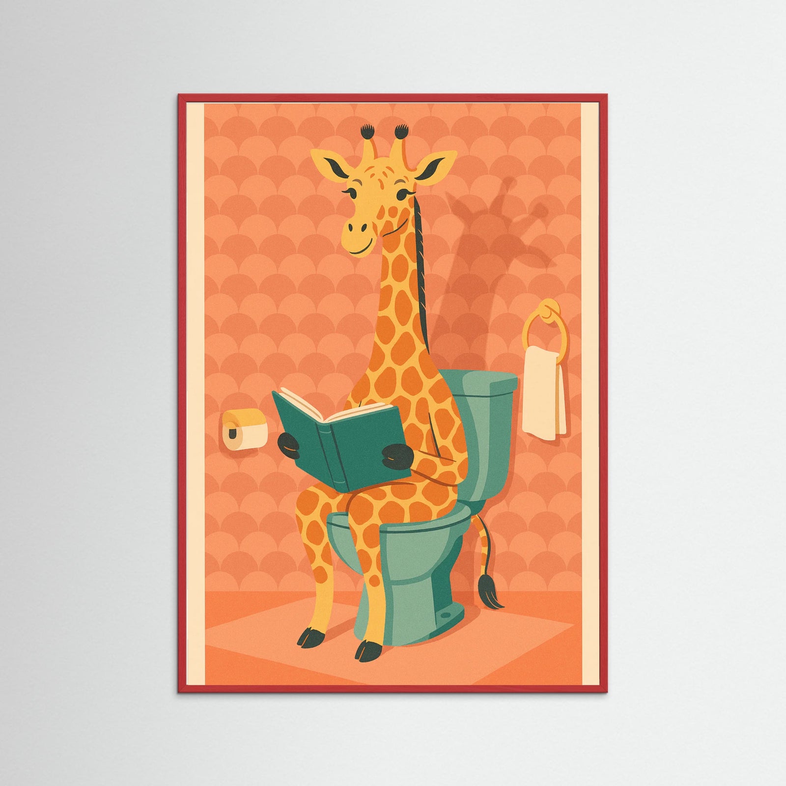 Red Wood Giraffe Reads
