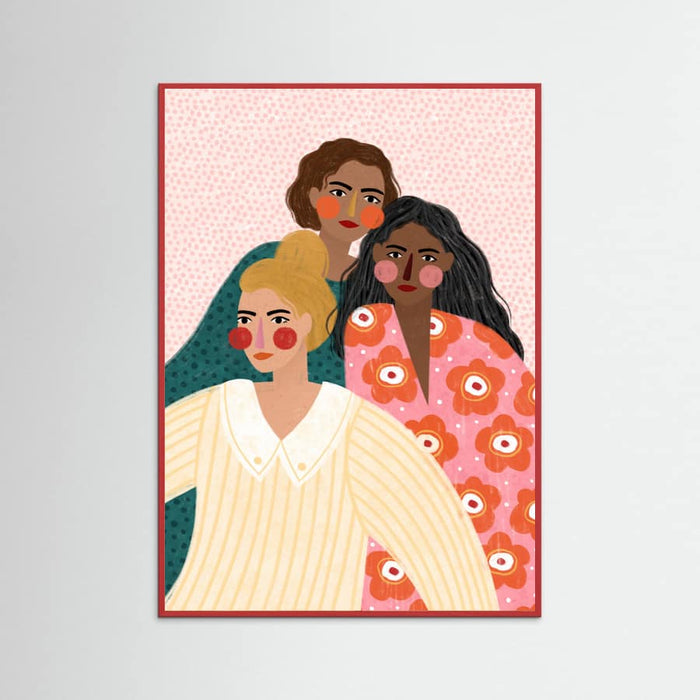 Girl Friends Poster – poster och konsttryck