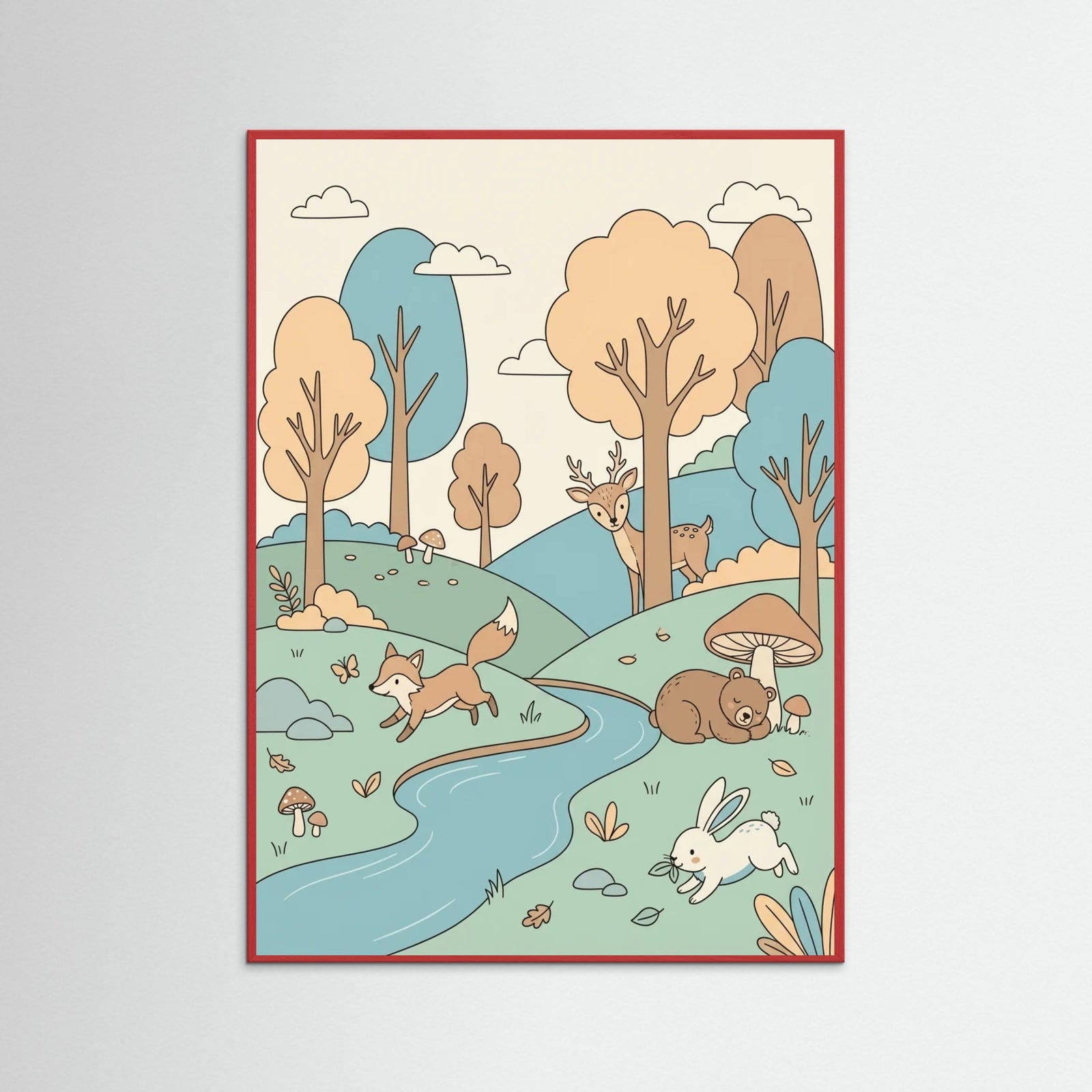 Red Wood Global Friends Map